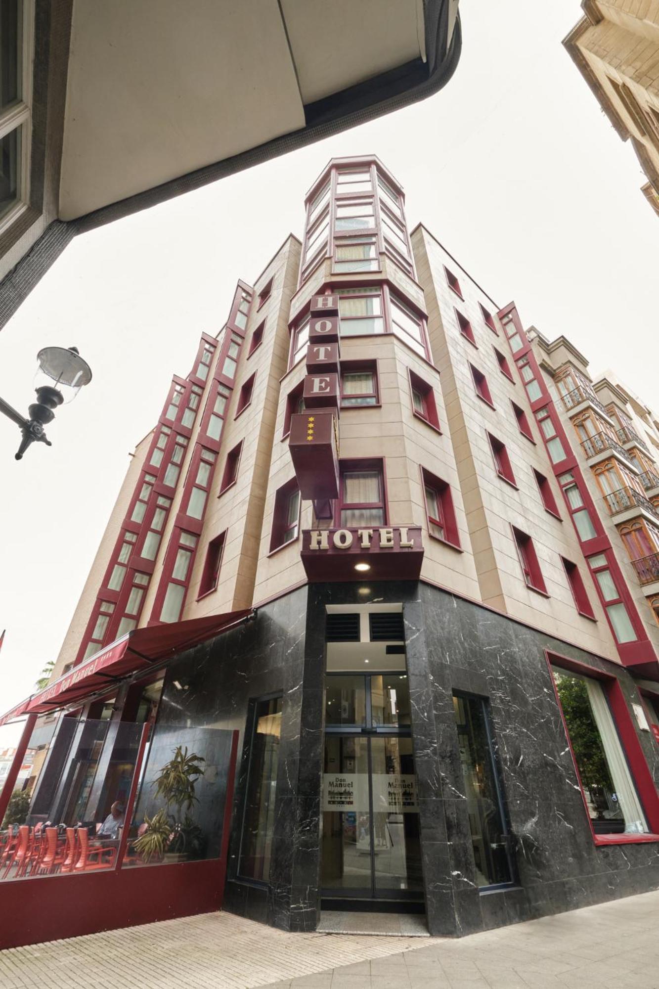 Hotel Don Manuel Gijón Exteriör bild